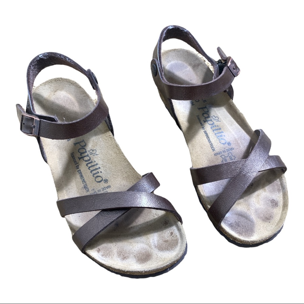 Birkenstock Brown Strappy Sandals